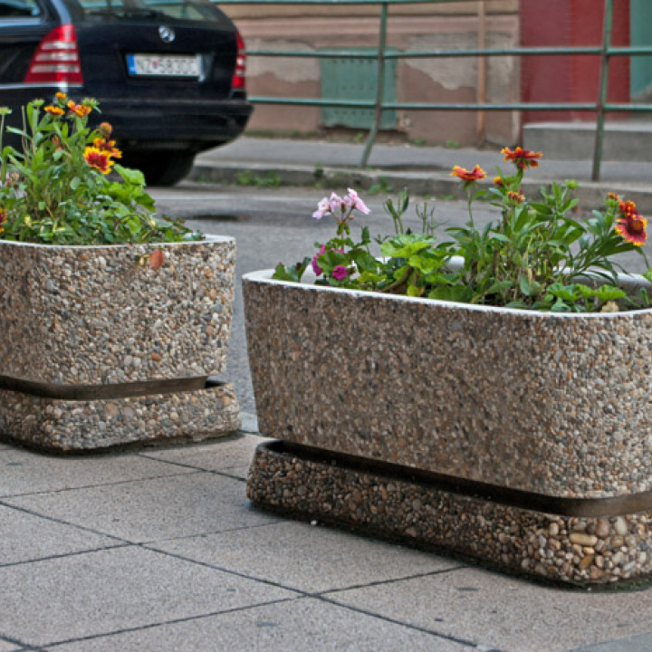 Obdĺžnikové kvetináče Obdĺžnikové kvetináče